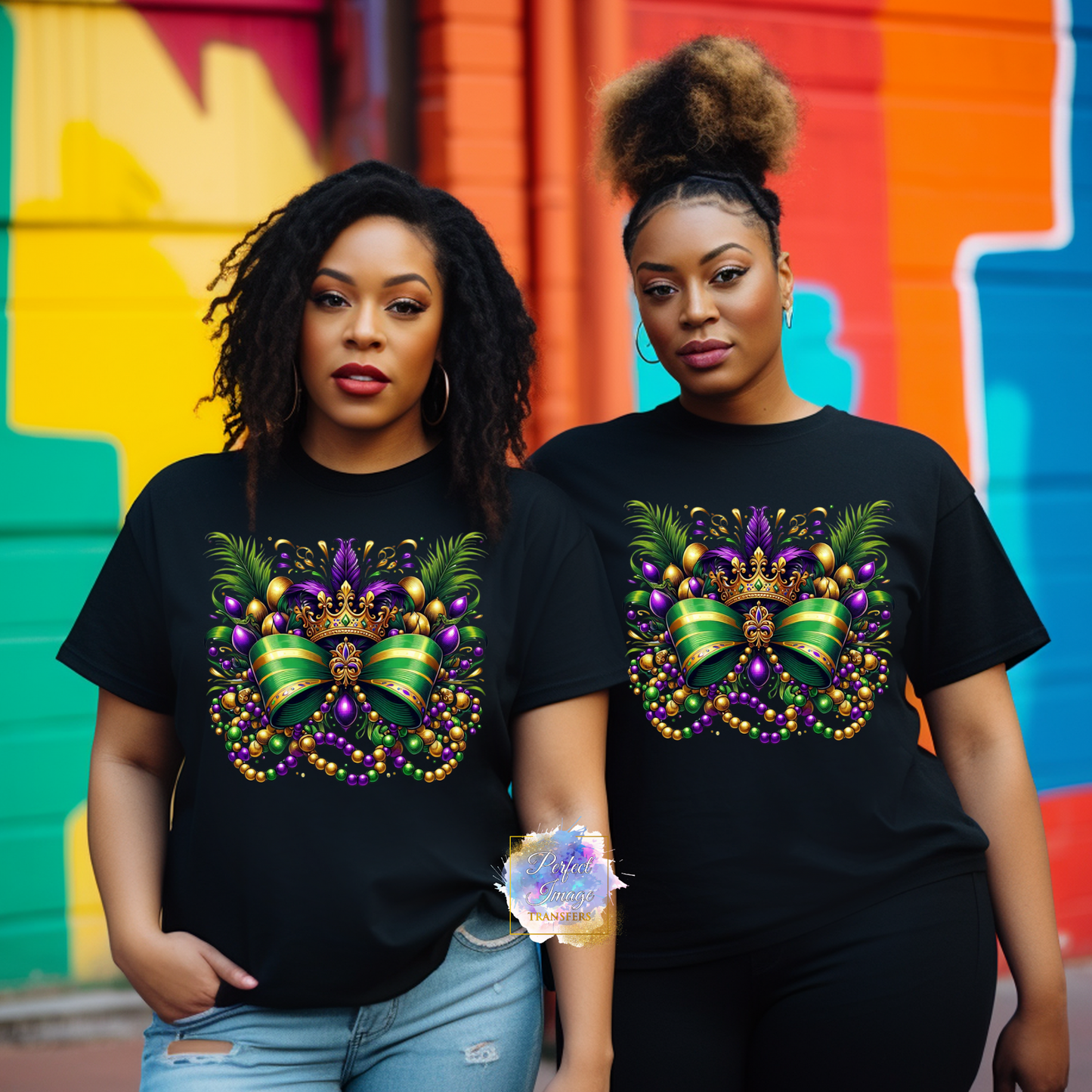 Queen Mardi Gras tee