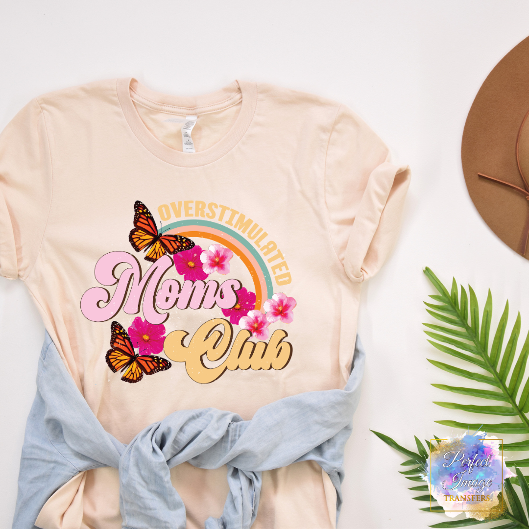 Overstimulated Moms Club Shirt