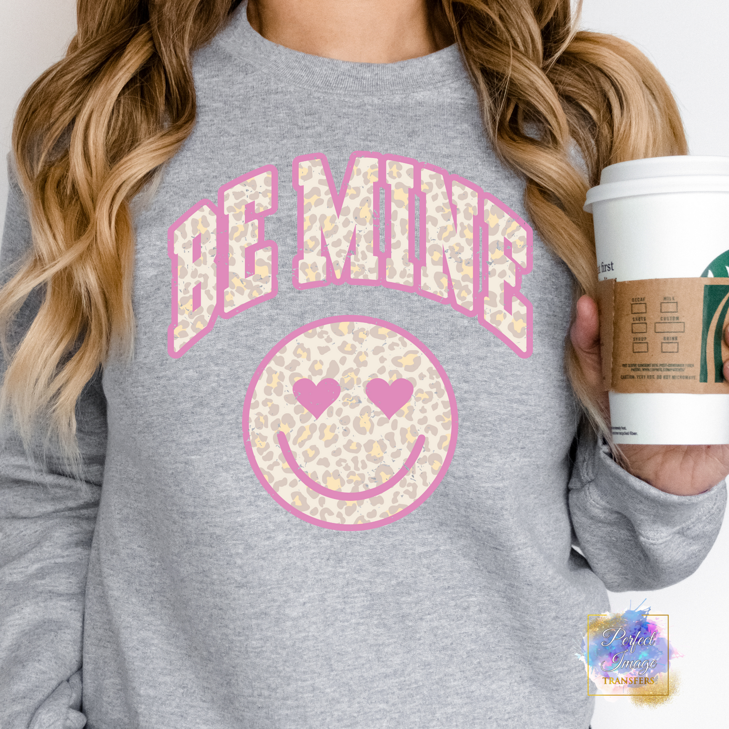 Be Mine~Clear Screen Print Transfer