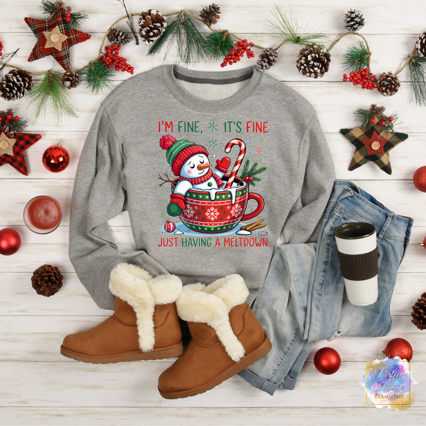 Snowman Meltdown Shirt