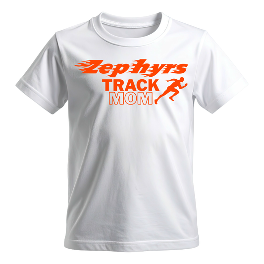 Zephyrs Track Mom (White)