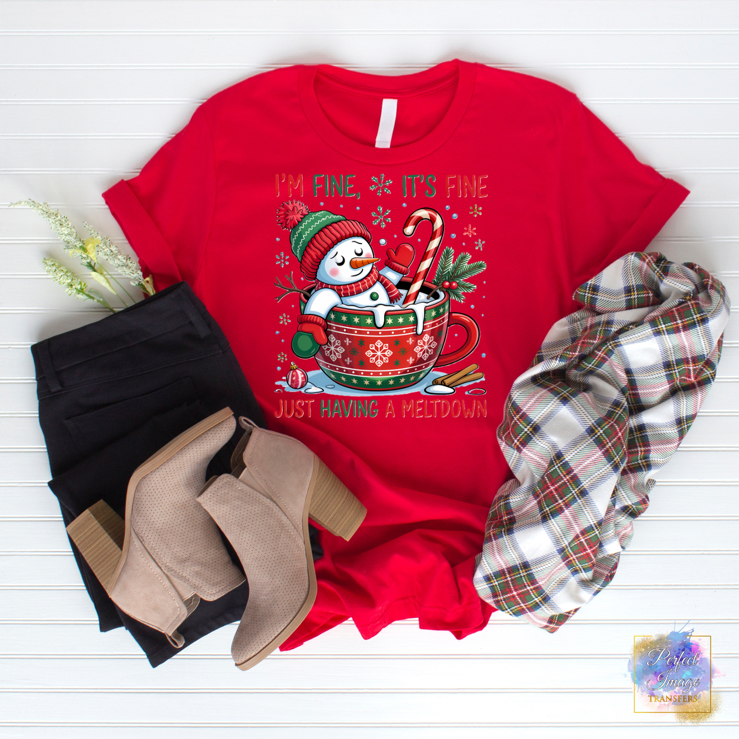 Snowman Meltdown Shirt