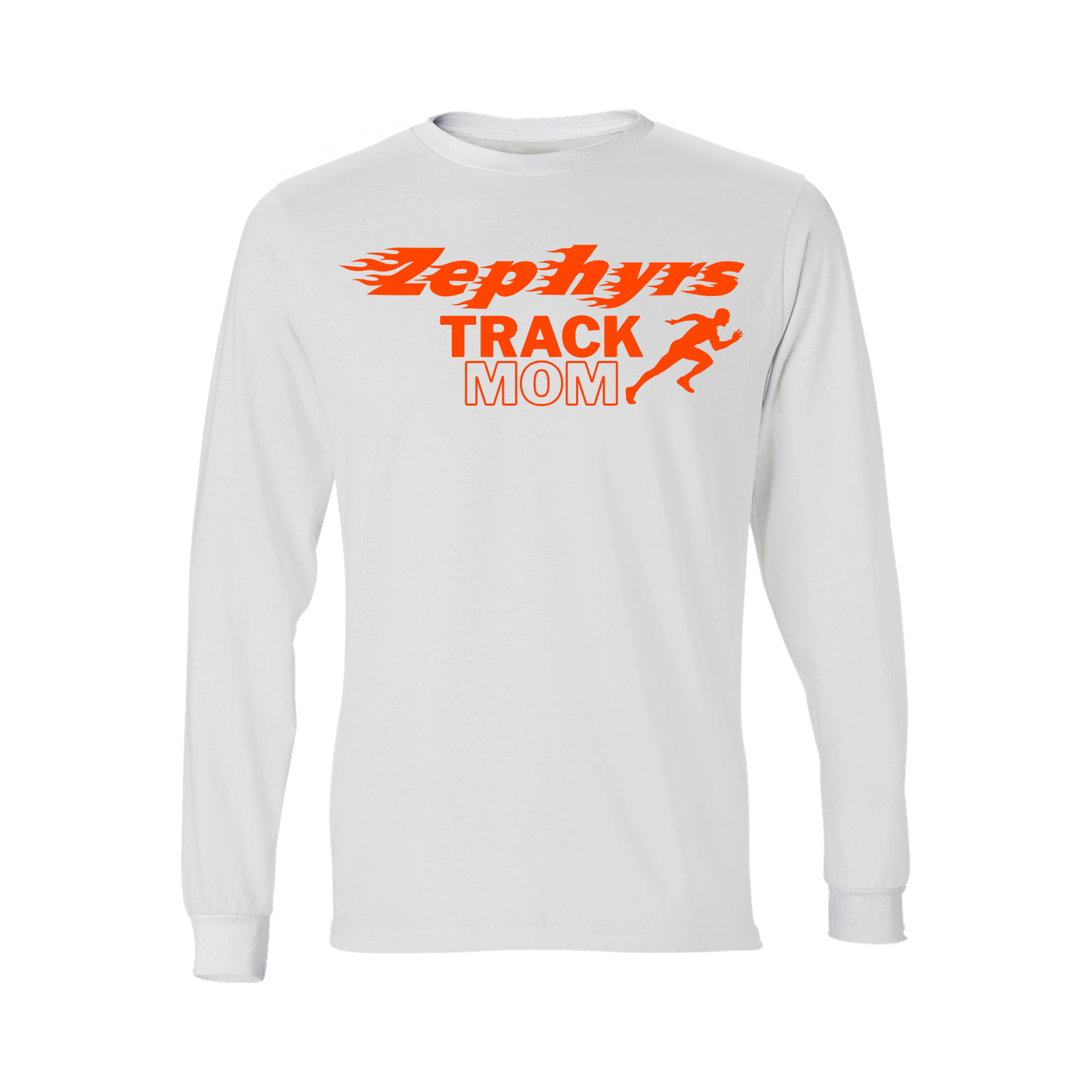 Zephyrs Track Mom (White)