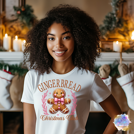 Gingerbread Club Shirt 2024