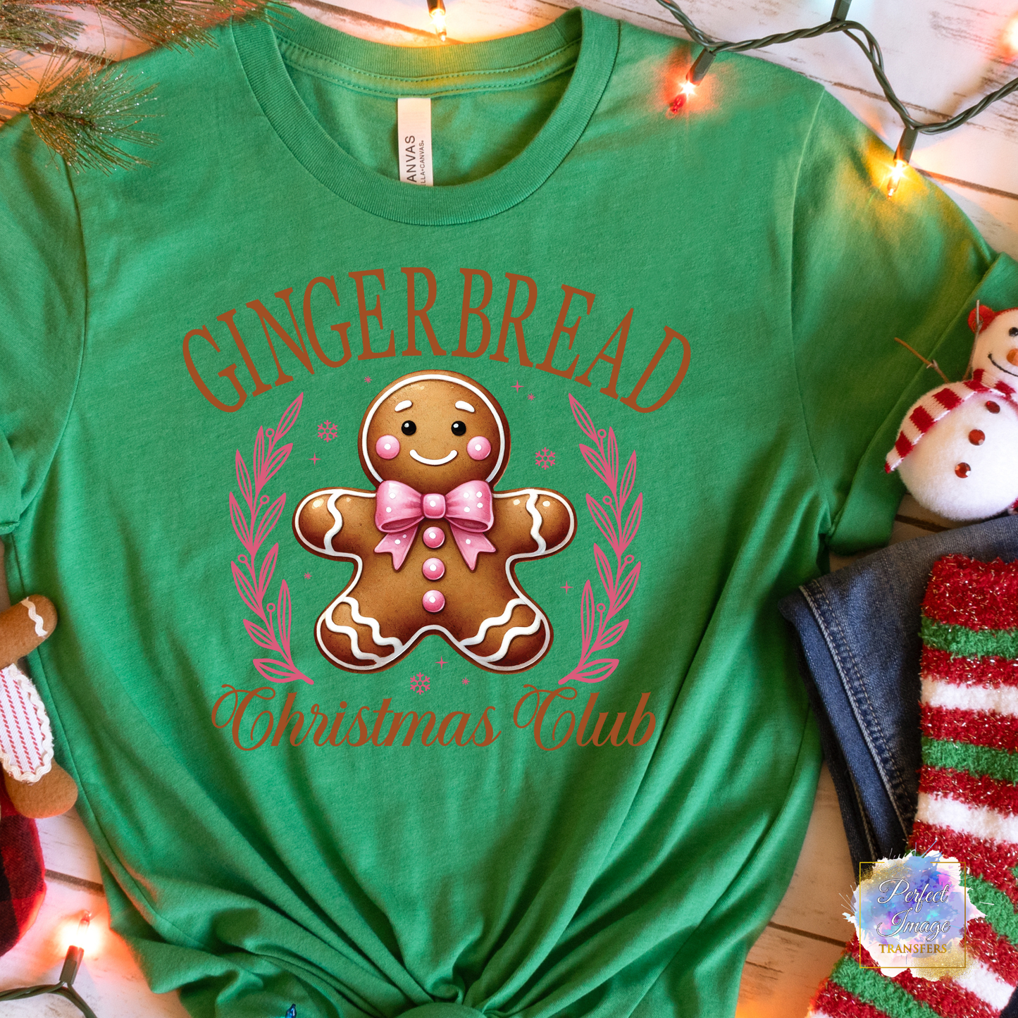 Gingerbread Club Shirt 2024