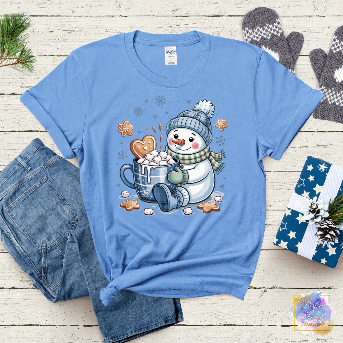 Blue Christmas Shirt