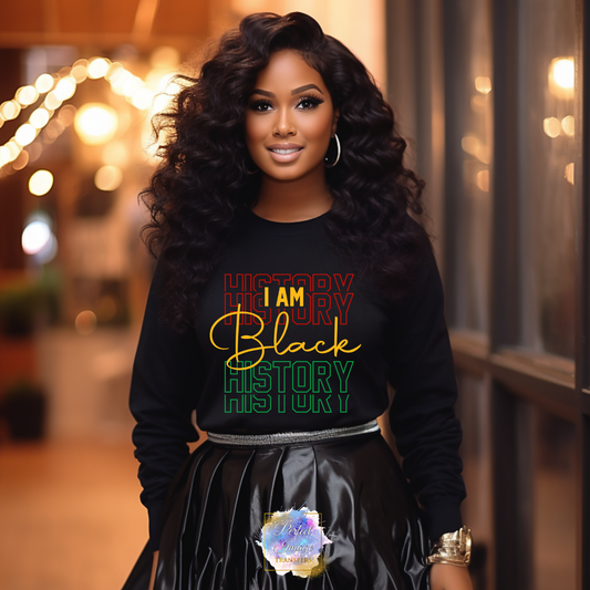 I Am Black History Shirt