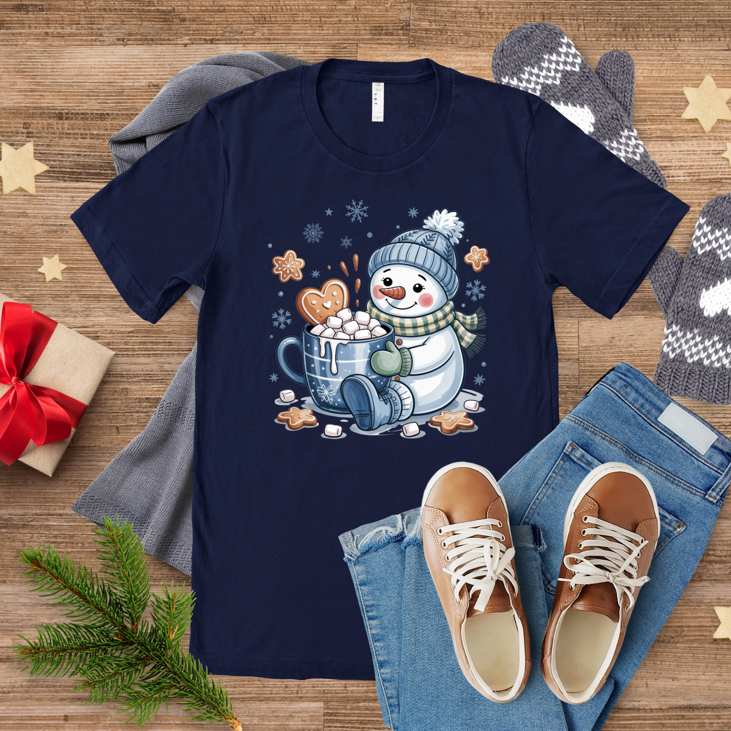 Blue Christmas Shirt