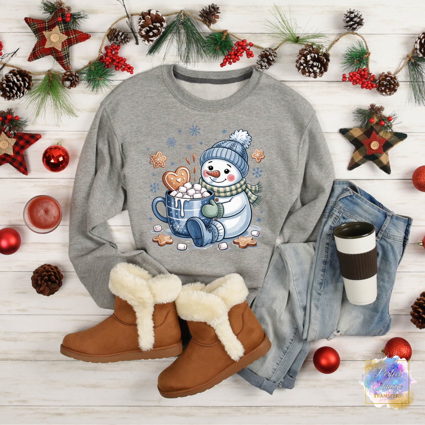 Blue Christmas Shirt