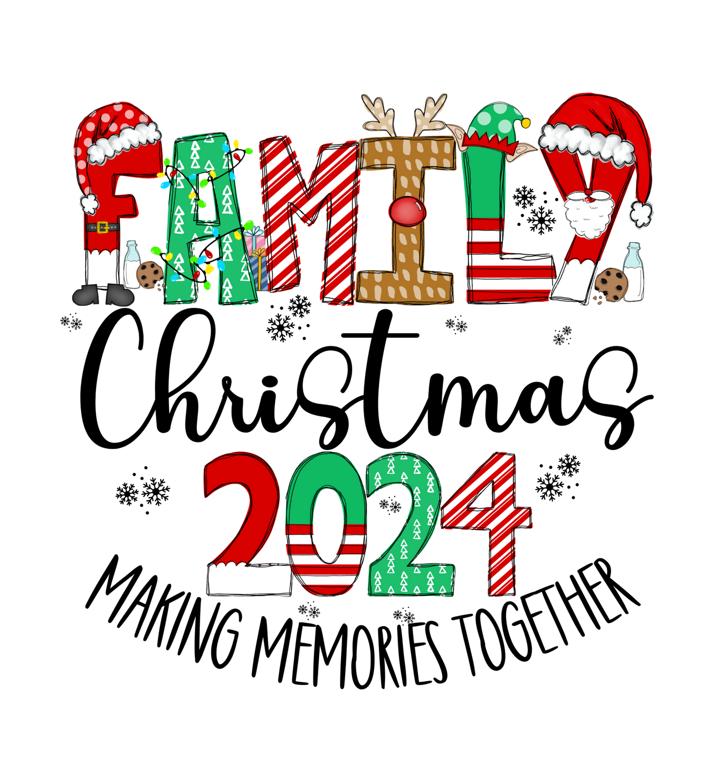 Family Christmas 2024-Youth Shirt